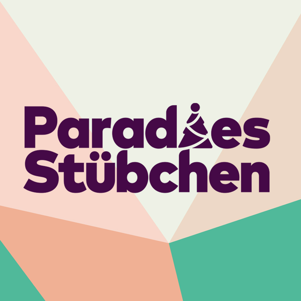 Banner der Initiative Innenstadt Jena für das Paradies Stübchen